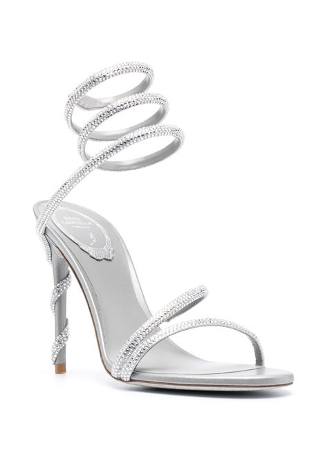 Silver margot crystal-embellished sandals  - RENE CAOVILLA women RENE CAOVILLA | C11339105R001V232